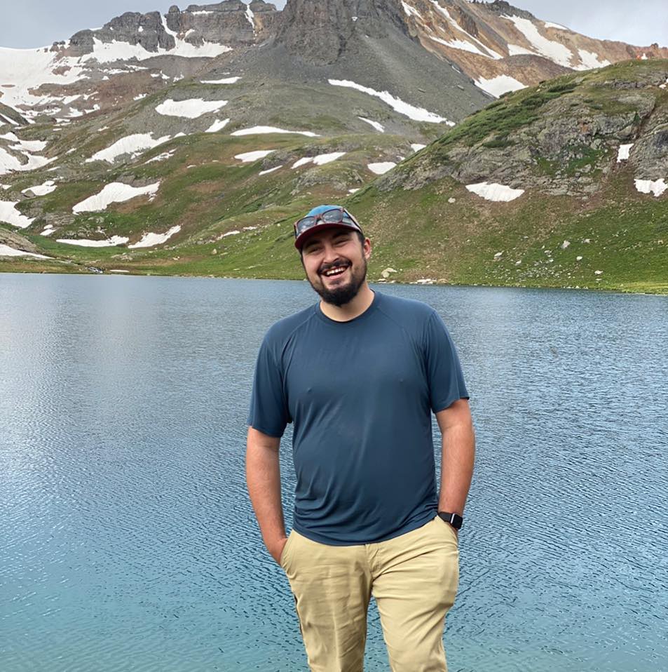 Boettcher Fellow Matt Nuñez in his element, the Colorado outdoors.